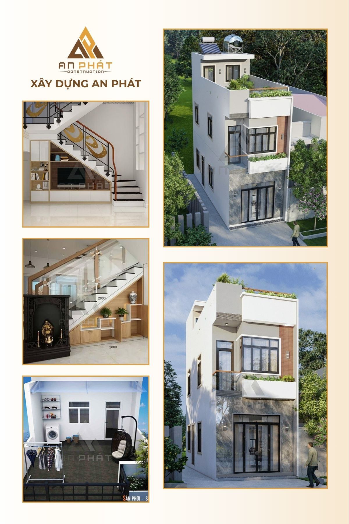 Ưu điểm khi tham khảo báo giá xây nhà trọn gói tại An Phát