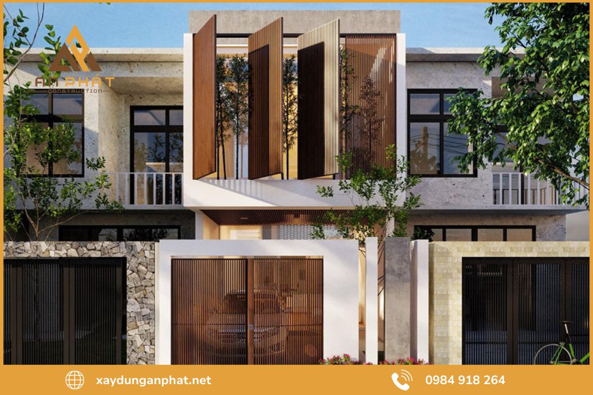 Xây nhà 2 tầng 100m² năm 2026 hết bao nhiêu tiền?